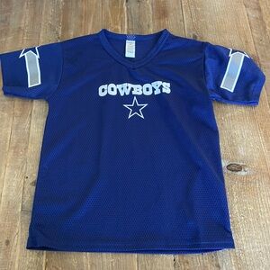 Dallas Cowboys Kids Blue Football Jersey Shirt Medium
